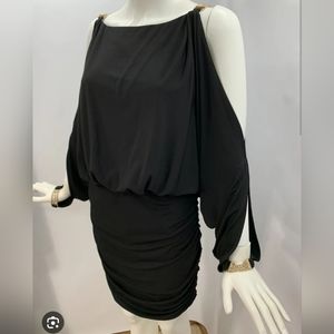 Boston Proper black mini dress